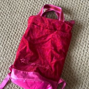 American girl doll backpack/doll carrier